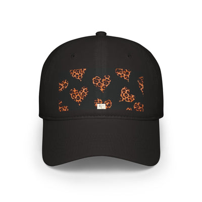 Stylish Leopard Heart Hat