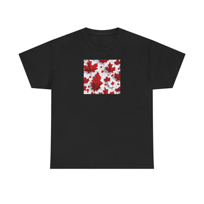 Stylish Red Maple Leaf T-shirt