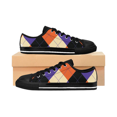 Halloween Plaid Shoes