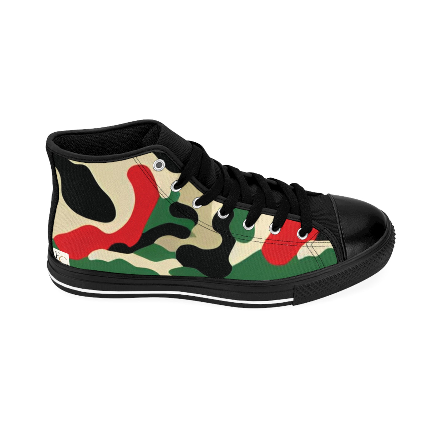 Unique Camo Pattern Shoes