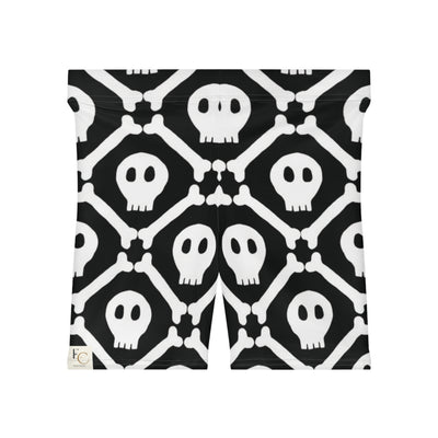 Halloween Skull Style Shorts