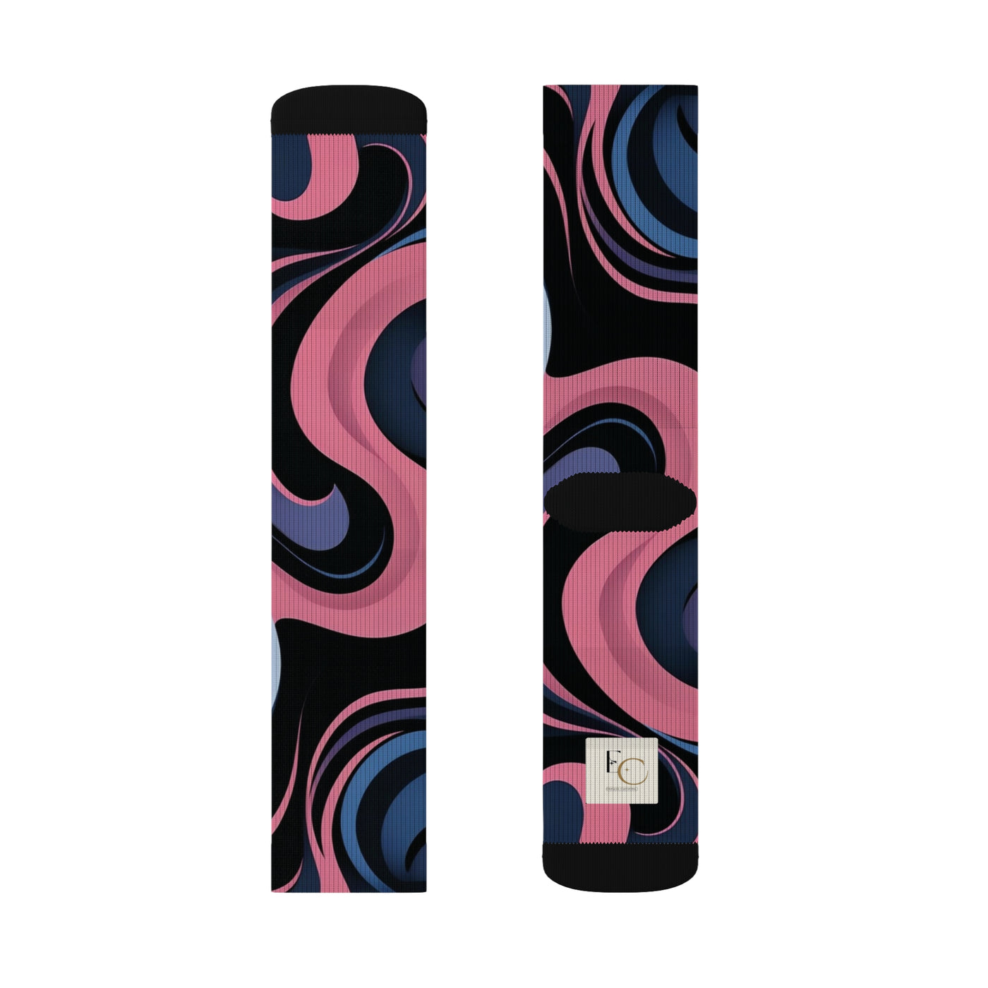 Colorful Swirl Socks