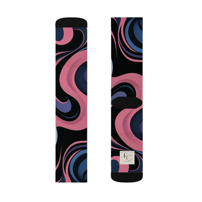 Colorful Swirl Socks