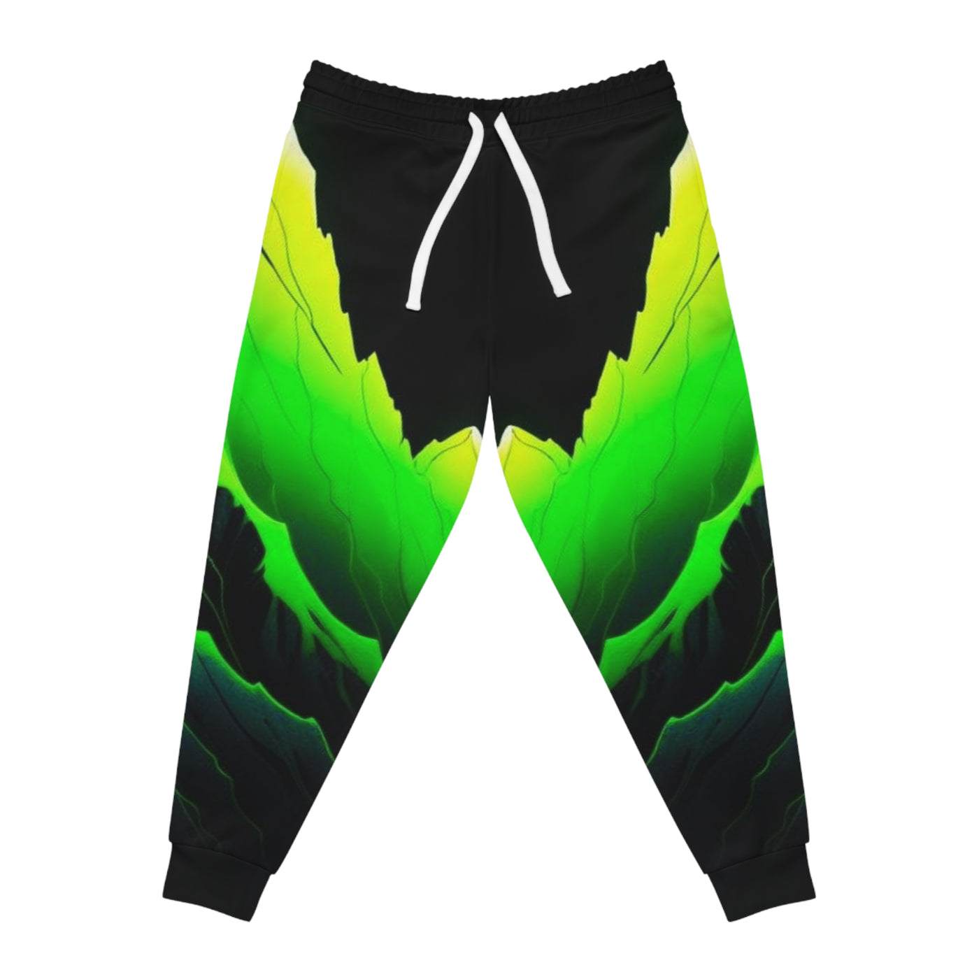 Edgy Neon Mountain Joggers