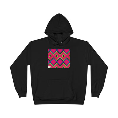 Colorful Diamond Pattern Hoodie