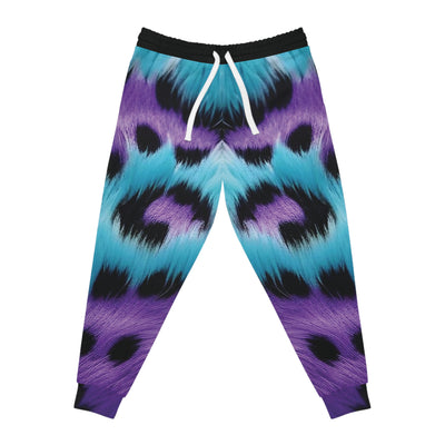 Colorful Cheetah Print Joggers