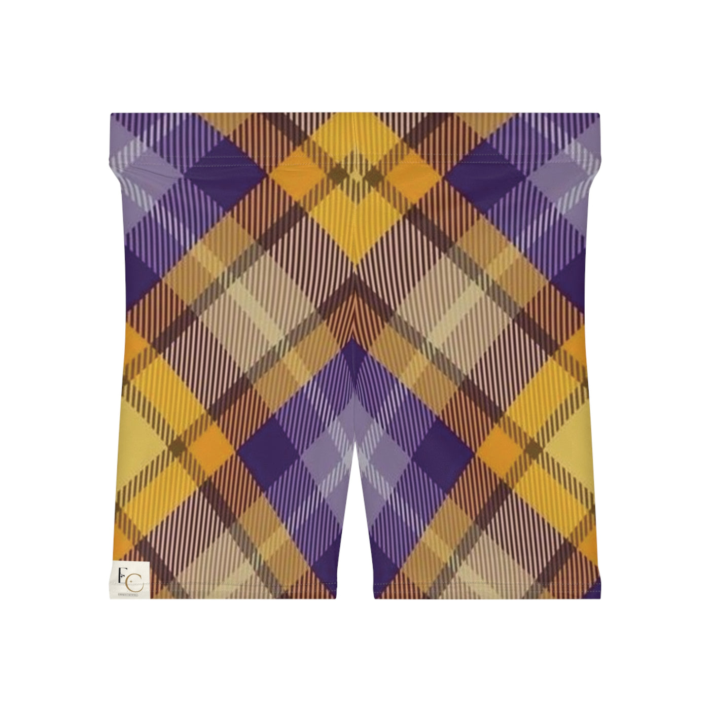 Plaid Purple Shorts