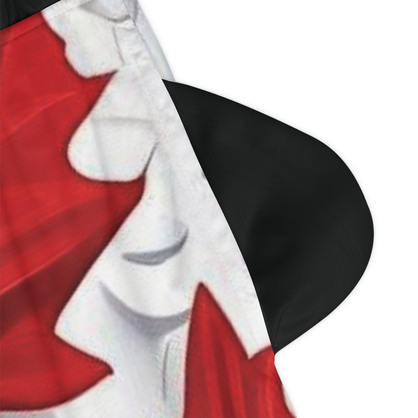 Stylish Red Maple Leaf Shorts