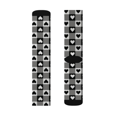 Stylish Heart Pattern Socks