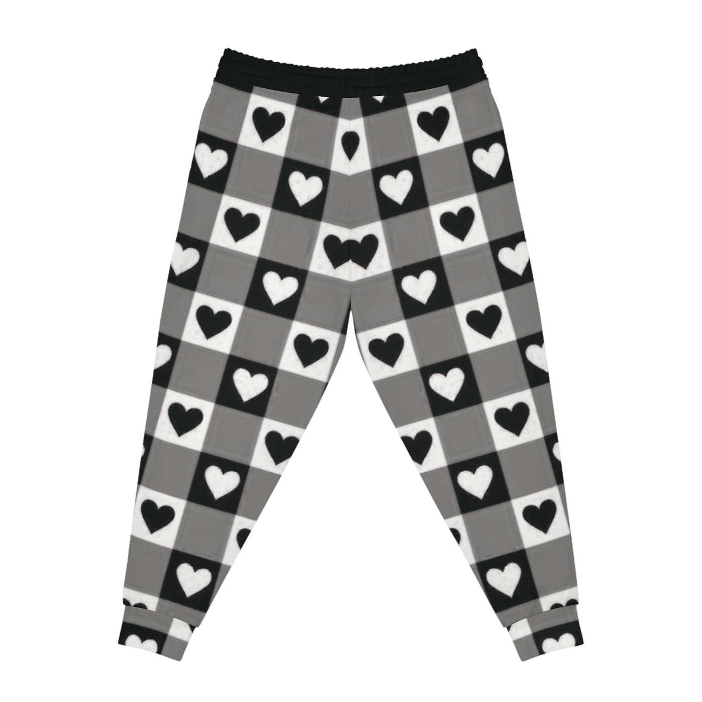 Stylish Heart Pattern Joggers