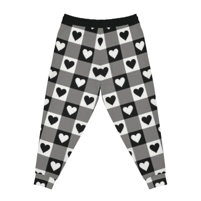 Stylish Heart Pattern Joggers