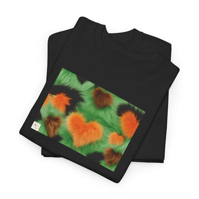 Colorful Fur Style T-shirt