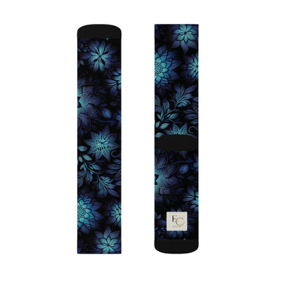 Stylish Sky Floral Socks