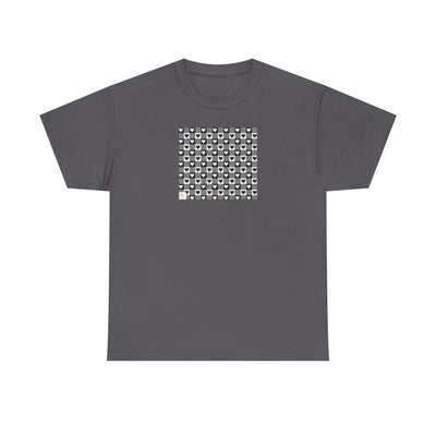 Stylish Heart Pattern T-shirt
