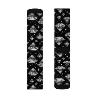 Diamond Pattern Socks