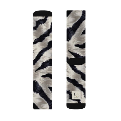 Zebra Style Socks