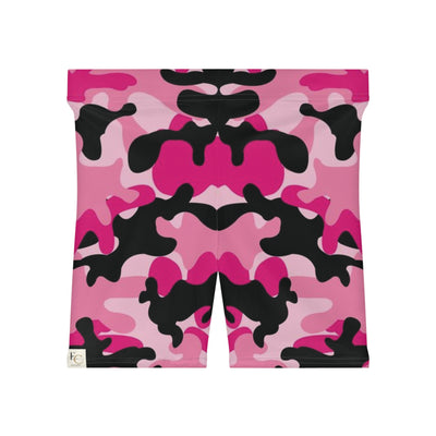 Stylish Pink Camo Shorts
