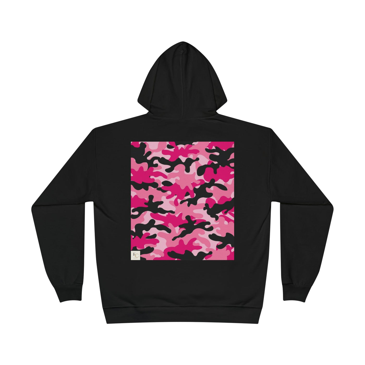 Stylish Pink Camo Hoodie