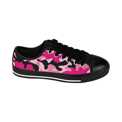 Stylish Pink Camo Shoes