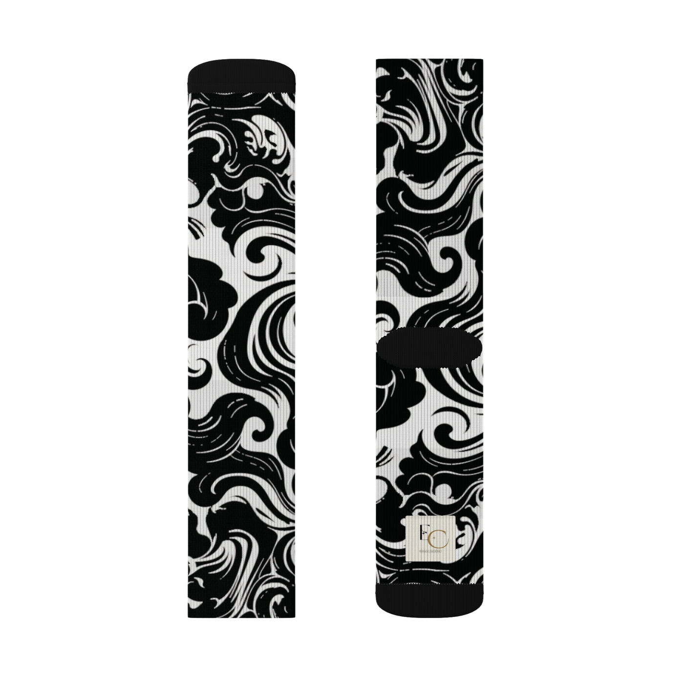 Stylish Bold Swirl Socks