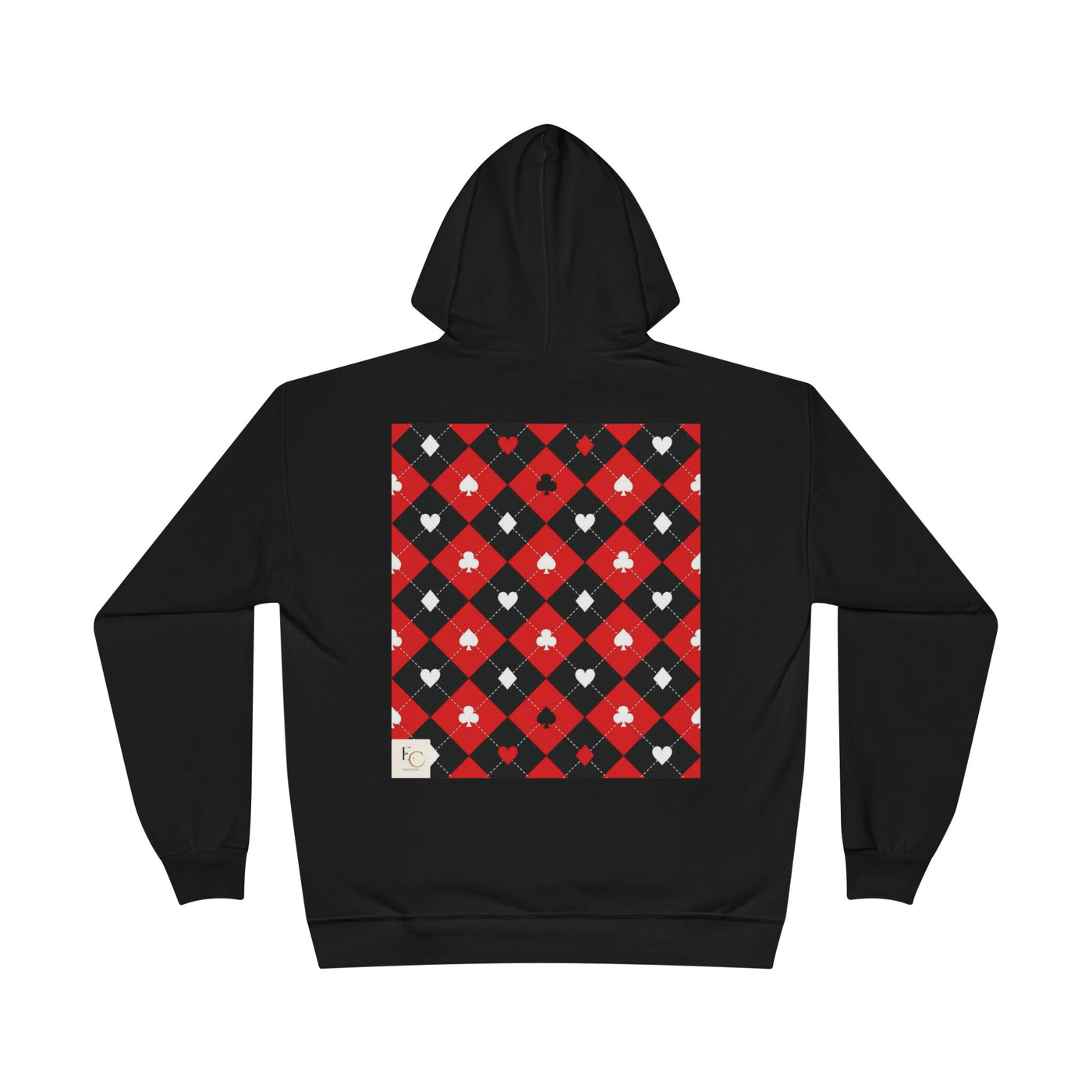 Card Pattern Hoodie