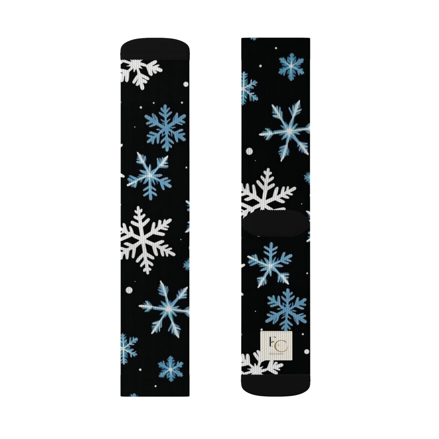 Winter Snowflake Socks