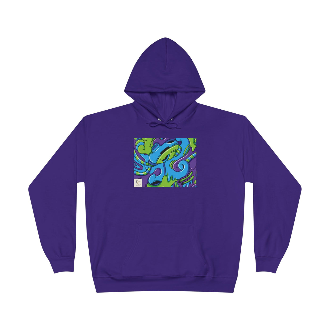 Colorful Eco Art Hoodie