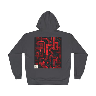 Bold Puzzle Pattern Hoodie