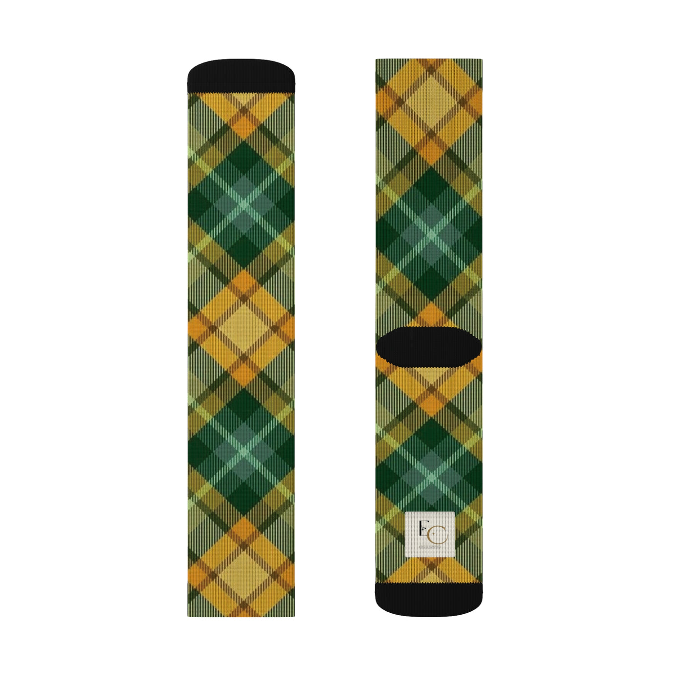 Stylish Plaid Socks