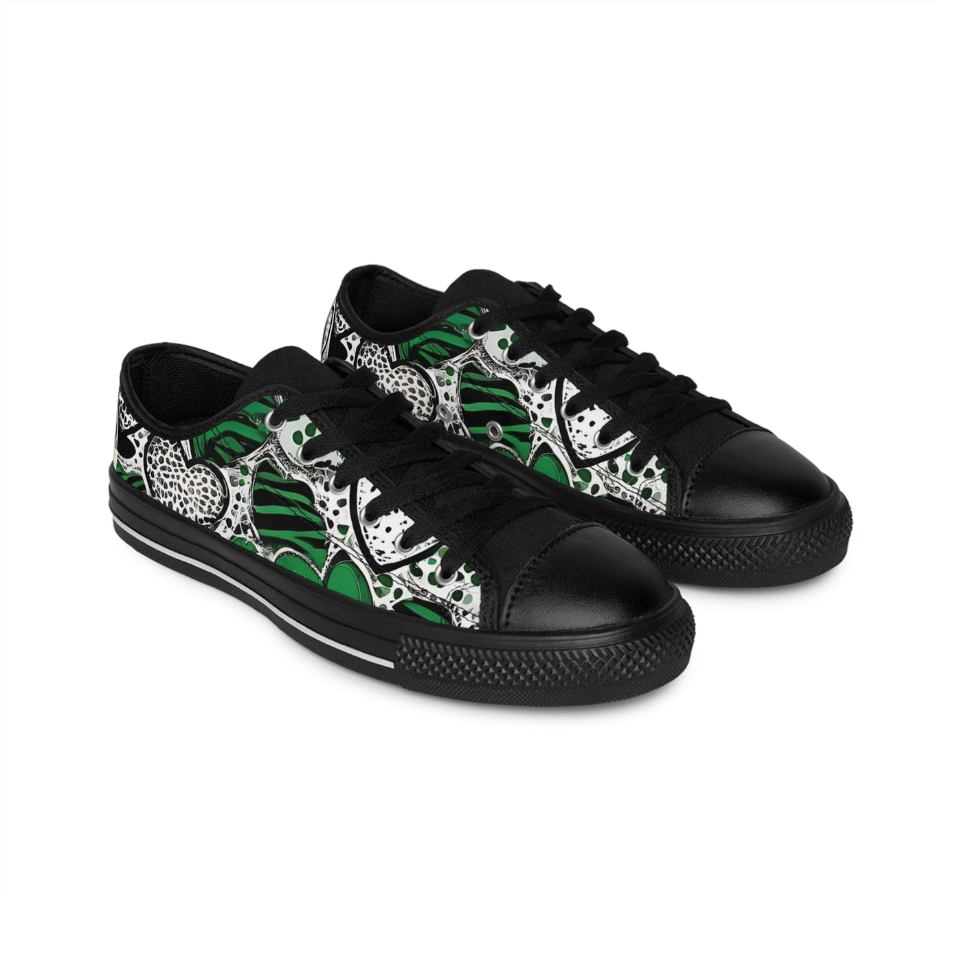 Trendy Heart Pattern Shoes