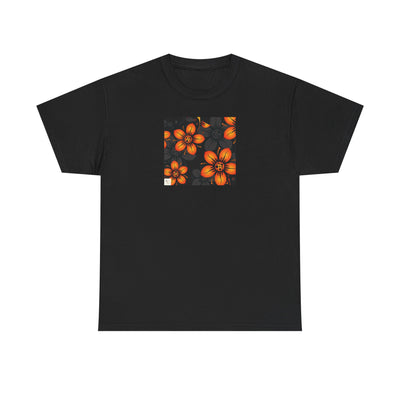Orange Floral T-shirt