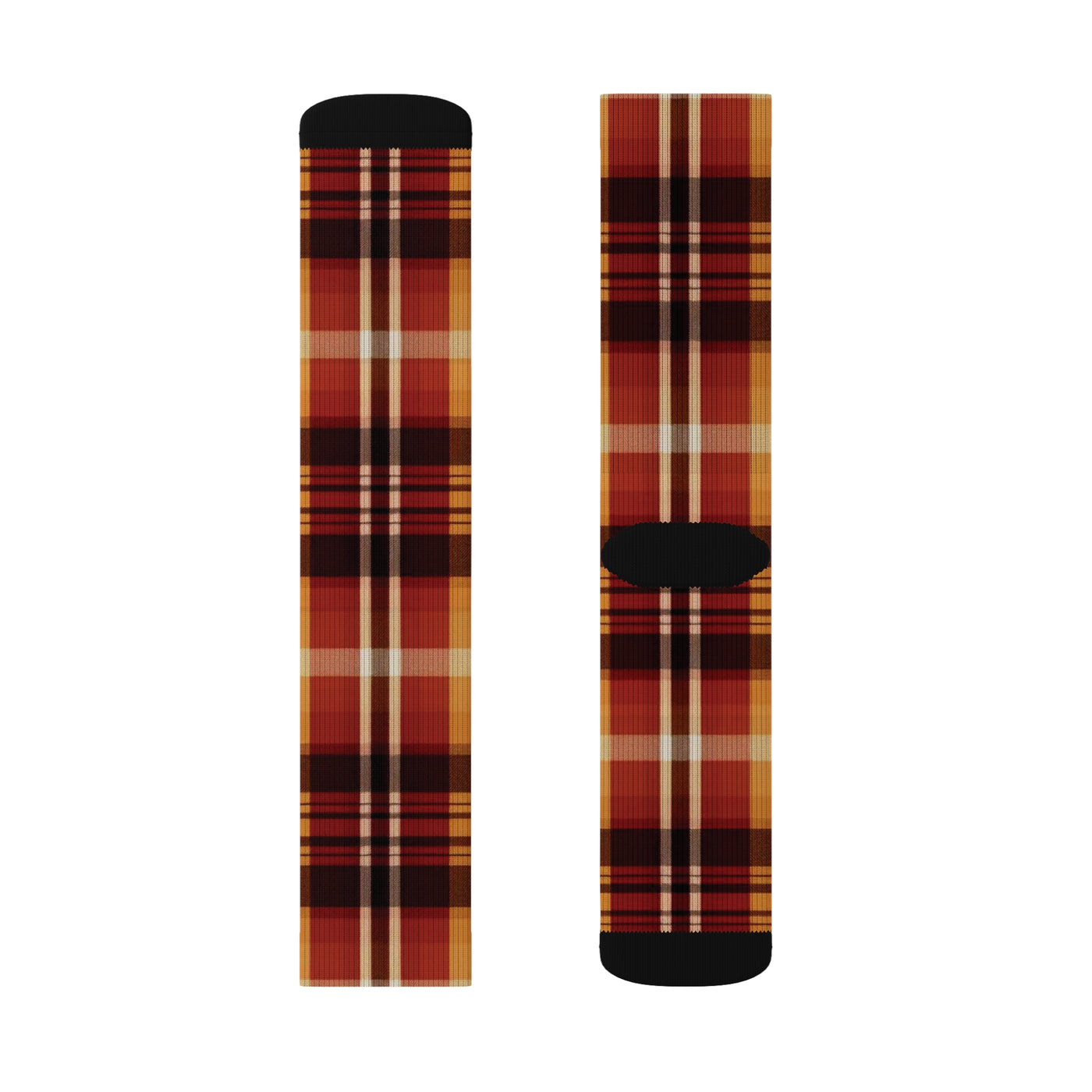 Autumn Plaid Socks