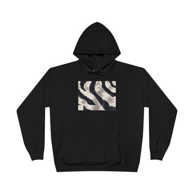 Stylish Zebra Print Hoodie