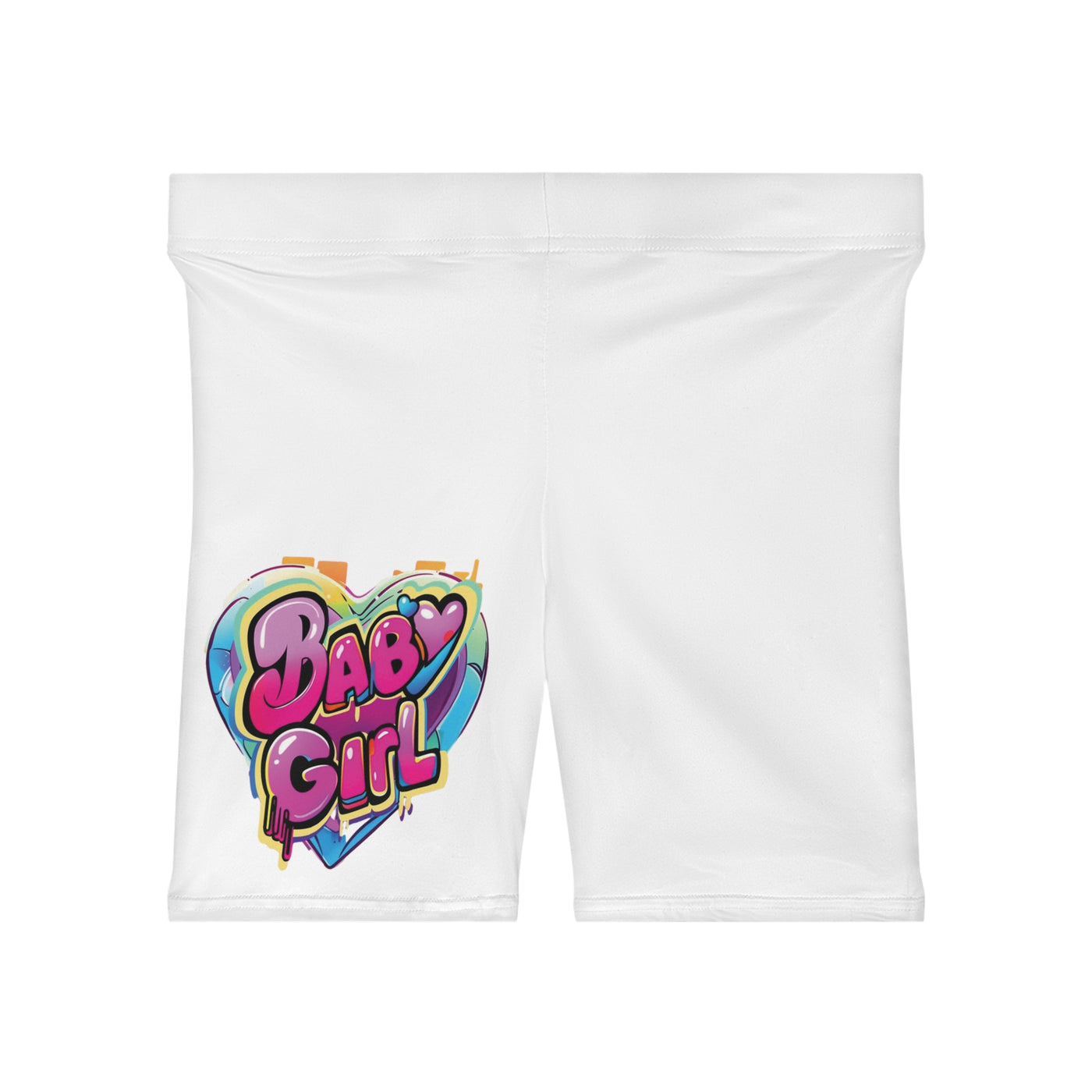 Baby Girl Heart Shorts