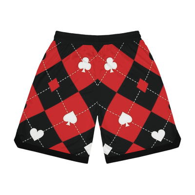 Card Pattern Shorts