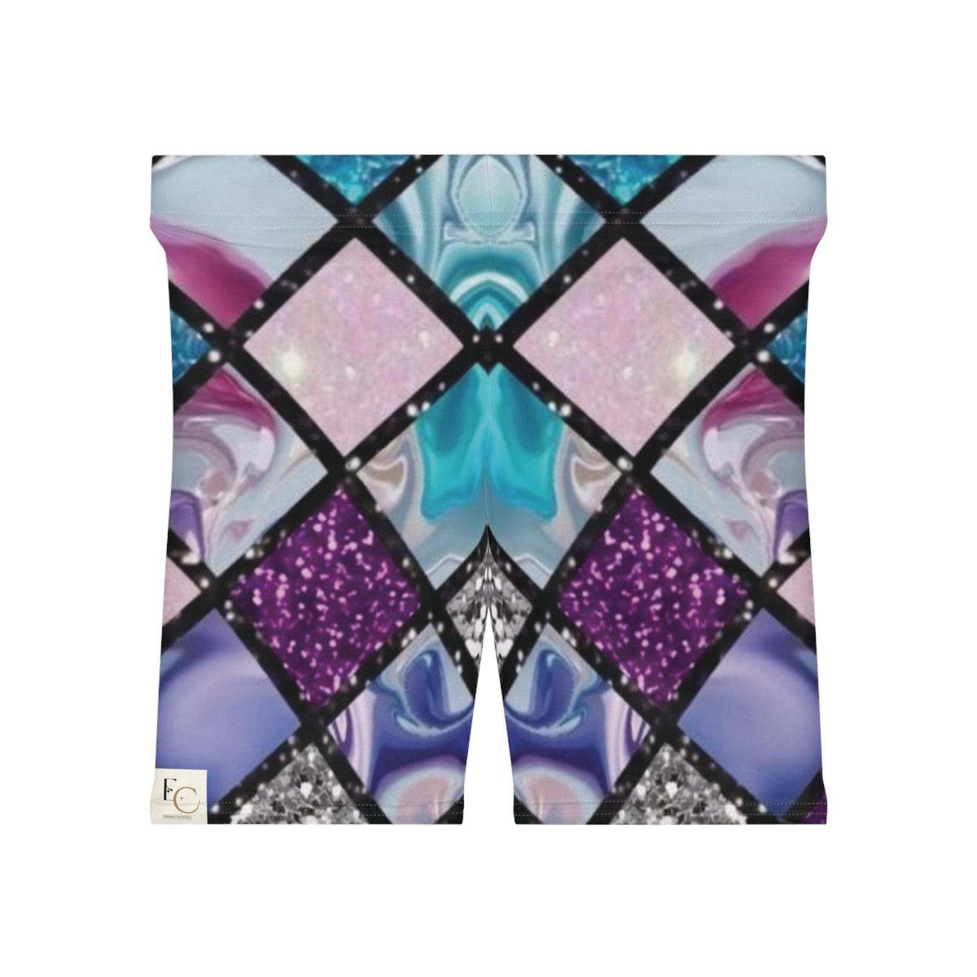 Unique Diamond Pattern Shorts