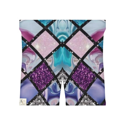 Unique Diamond Pattern Shorts
