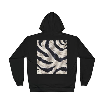 Stylish Zebra Print Hoodie