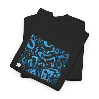 Stylish Blue Fashion Design T-shirt