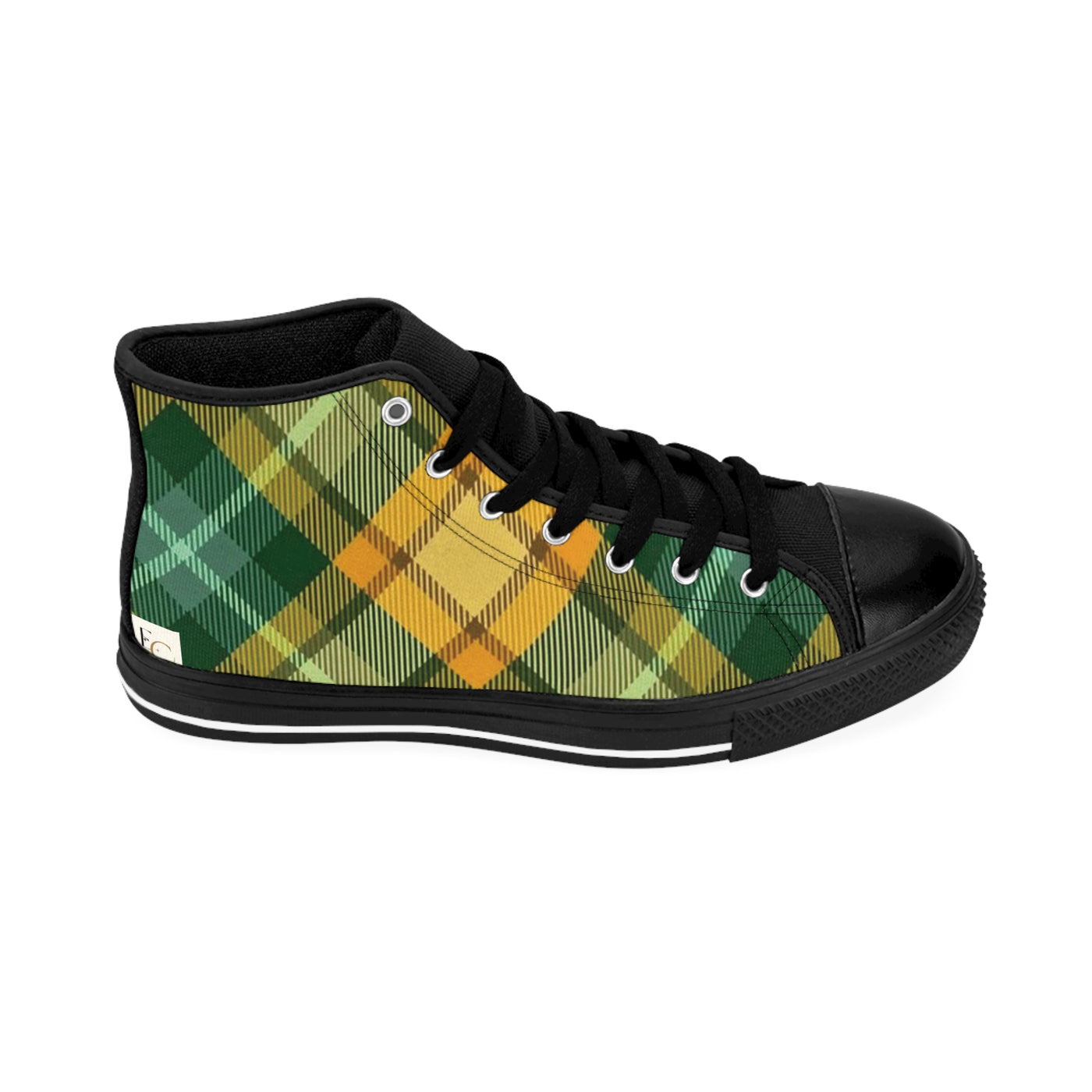 Plaid Print Shoes