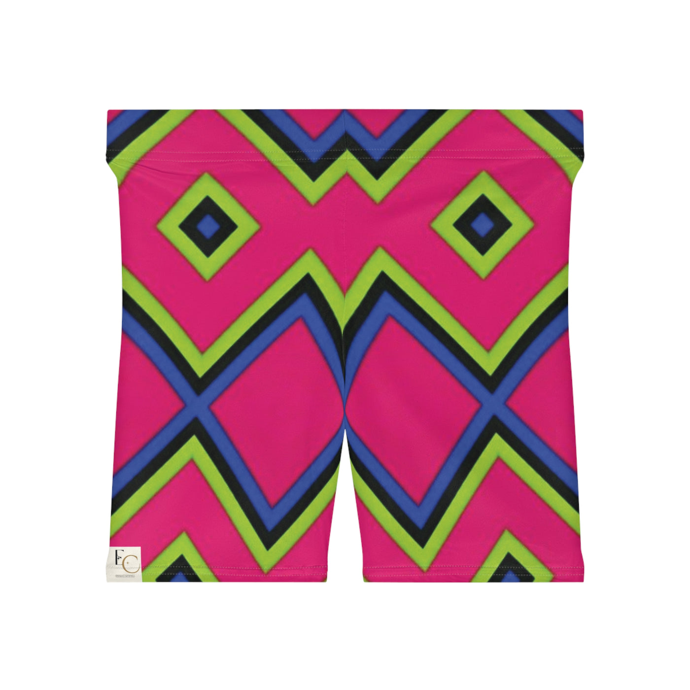 Colorful Diamond Pattern Shorts