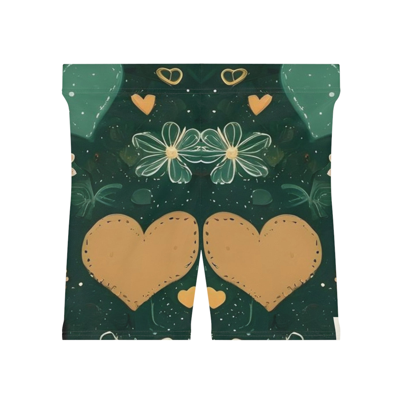 Charming Heart Design Shorts