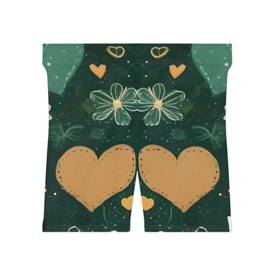 Charming Heart Design Shorts