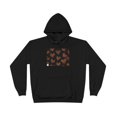 Stylish Leopard Heart Hoodie