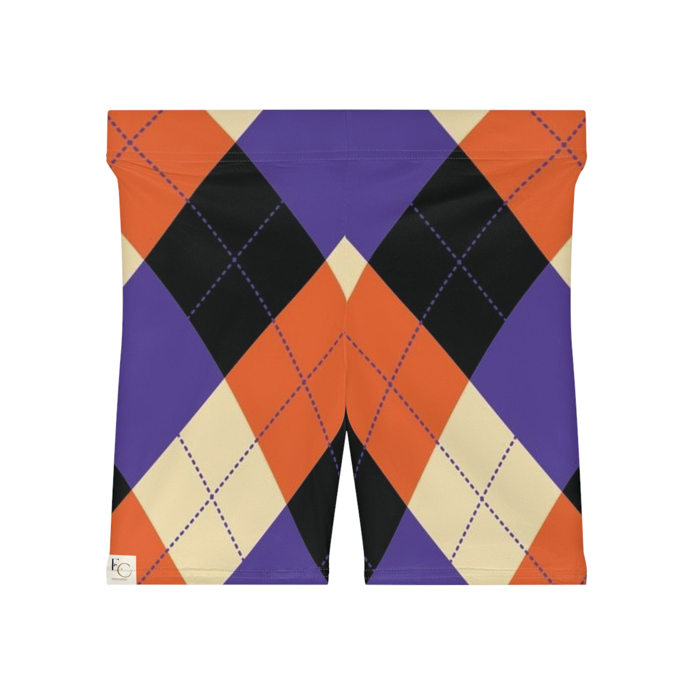 Halloween Plaid Shorts
