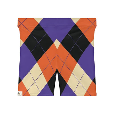 Halloween Plaid Shorts