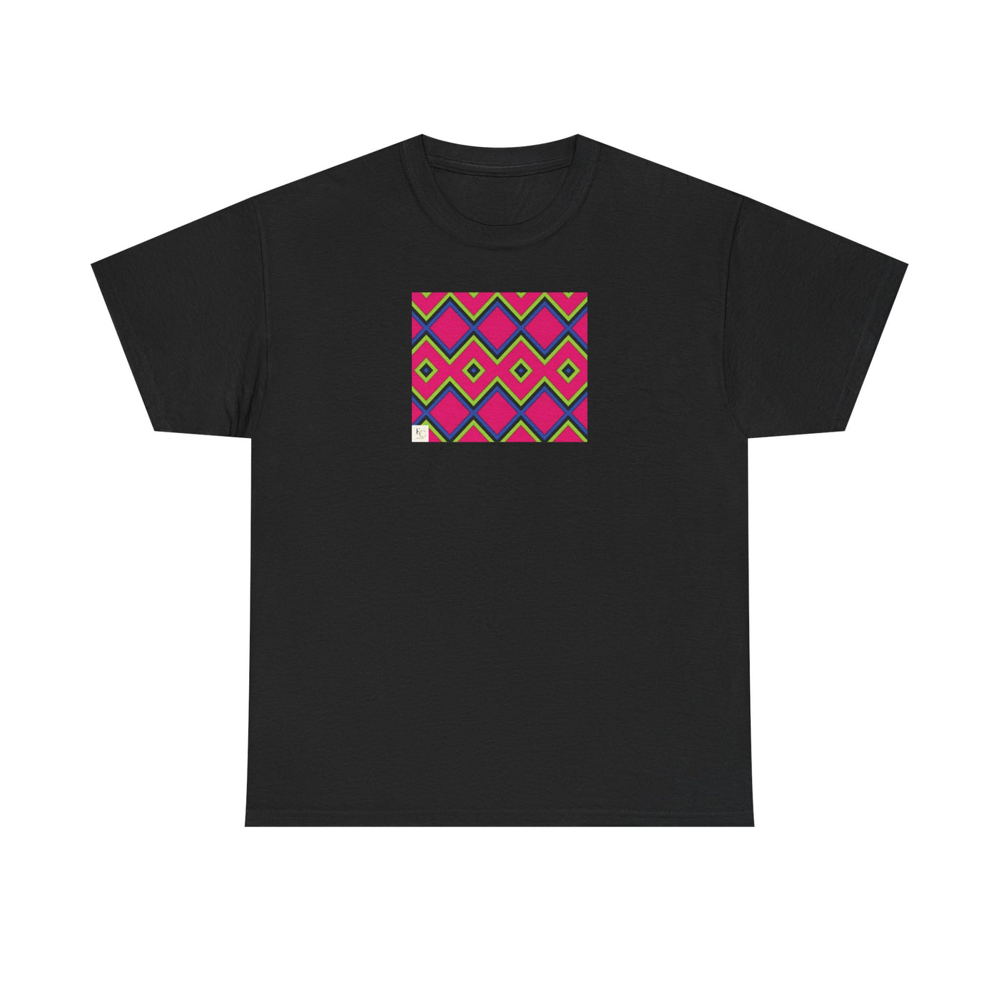 Colorful Diamond Pattern T-shirt