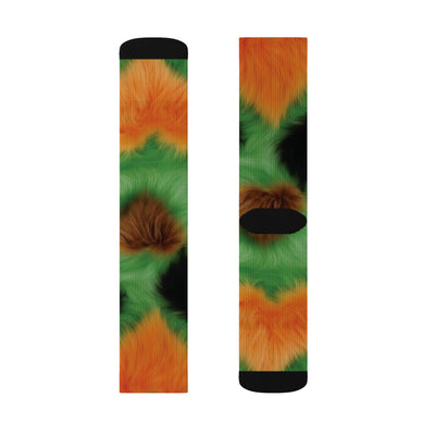 Colorful Fur Style Socks