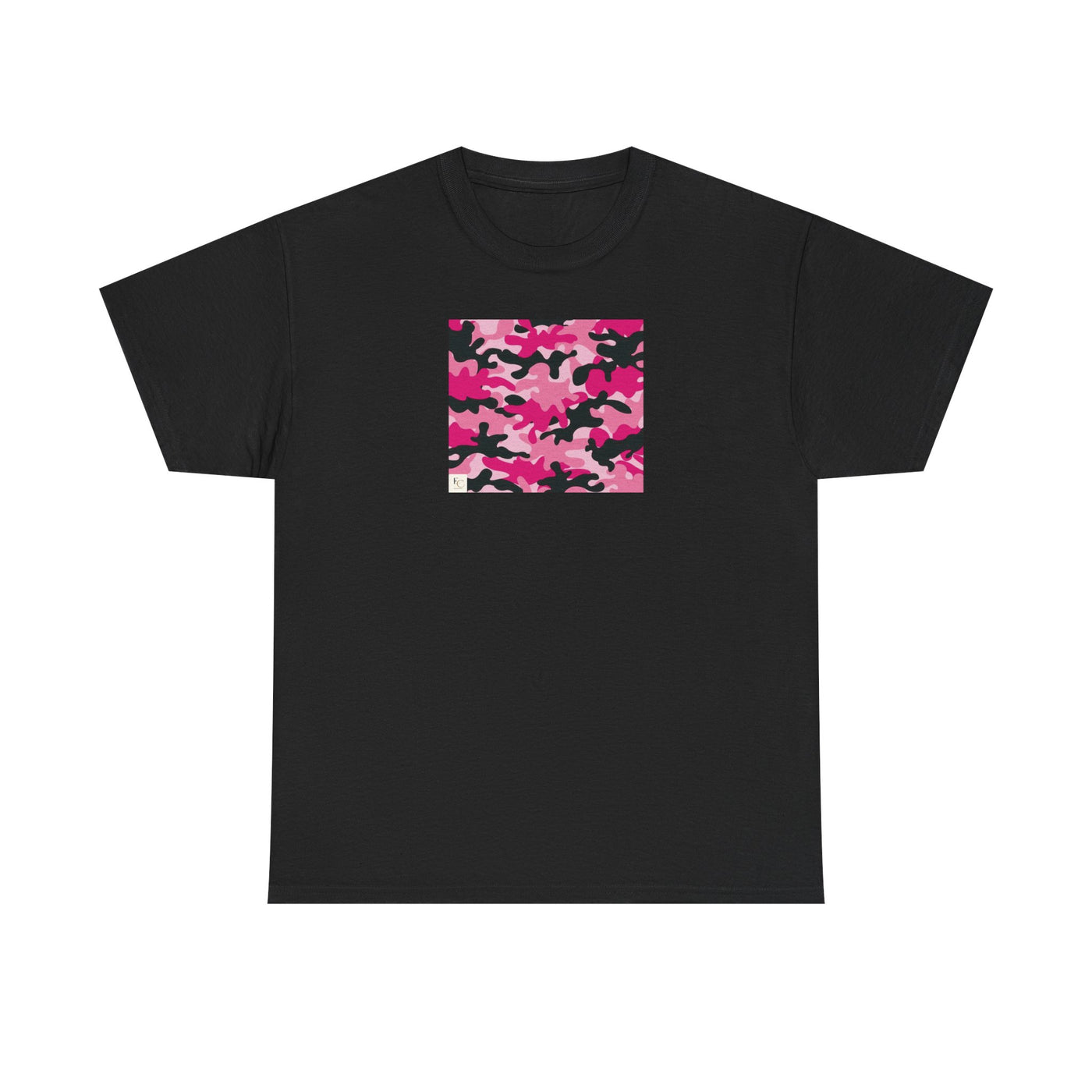 Stylish Pink Camo T-shirt
