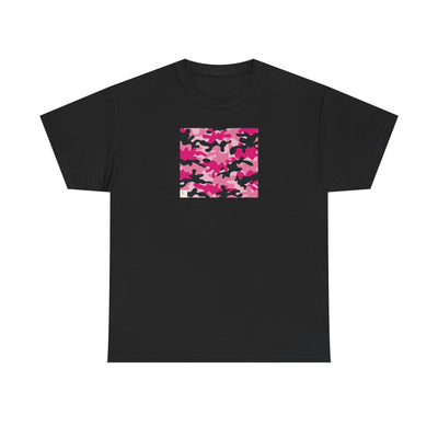 Stylish Pink Camo T-shirt